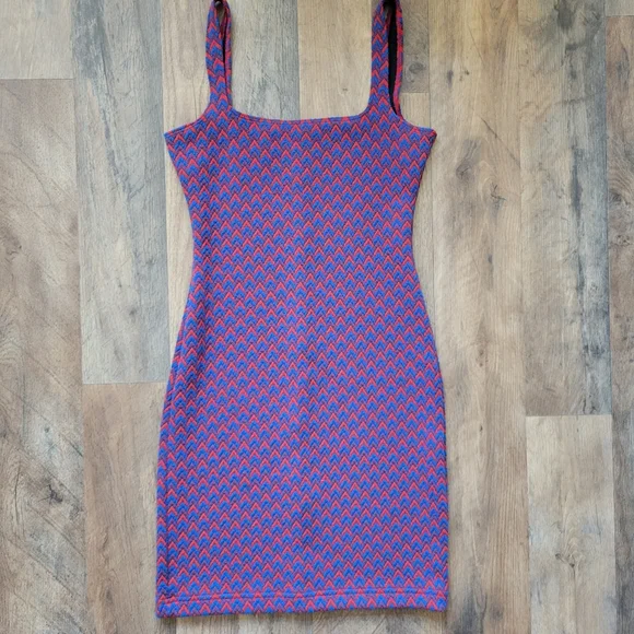 american apparel red bodycon dress Marilyn Red Midi Dress main image 0